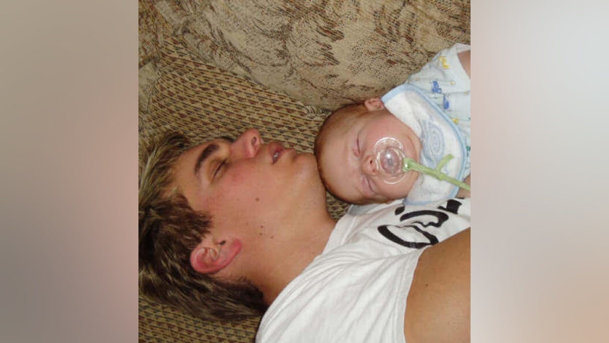 Bryce Balfour and his father